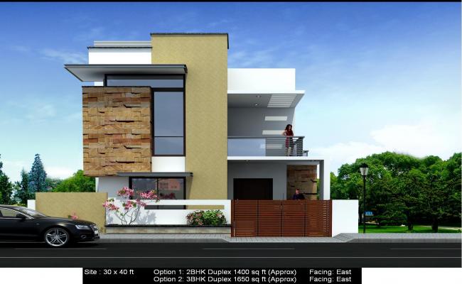  30 x 40 East & South Facing View