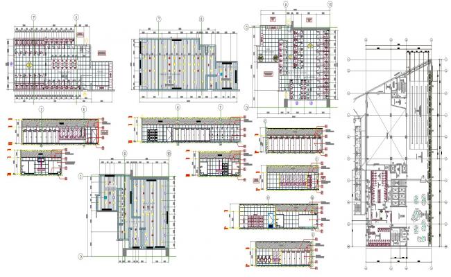  Architectural Toilet plans & Section - 3F