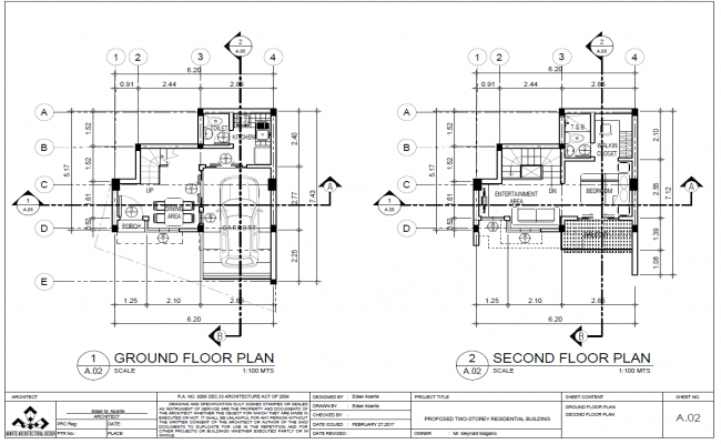 mini house floor plan