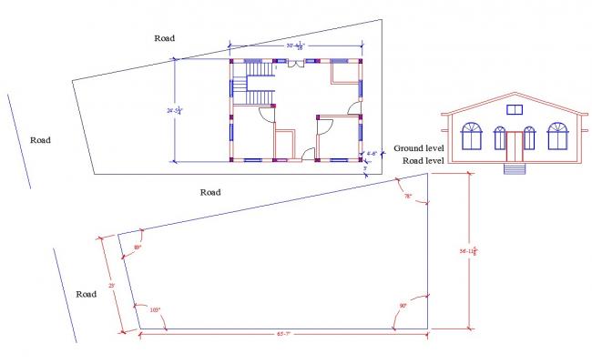 House plan based on Dandaka Method