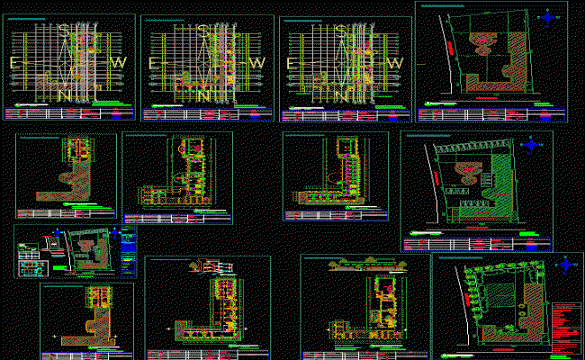 Paripally Hotel CAD Drawing and Architectural Design Layout DWG File