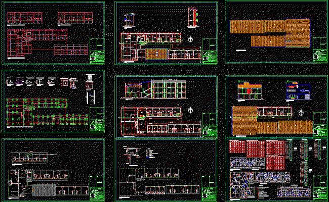 Hotel Pranchal AutoCAD Drawings with Floor Plans and Layouts