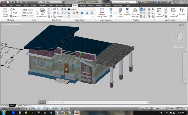 1 story house design