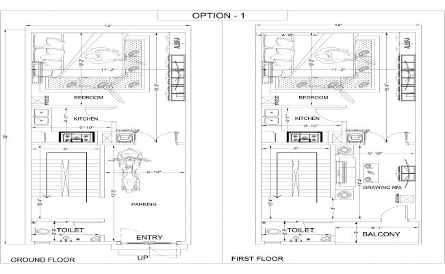12x30 floor plan