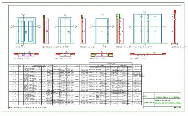 Door & Windows Detail