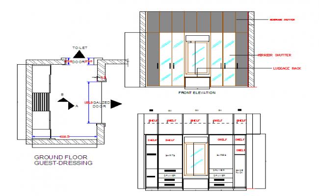 Dressing Room design