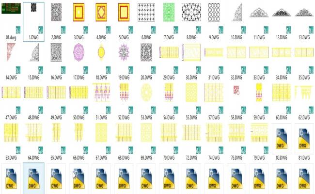 189 pattern + ornaments  + designs BLOCKS