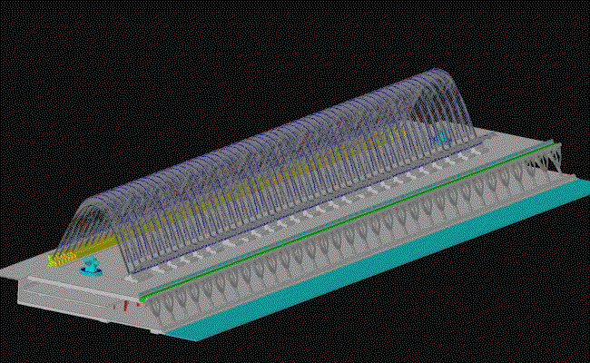 Lumbracle by Calatrava 3D Architectural DWG CAD File for Design