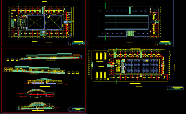 Modern Corporate Office Layout and Architectural CAD Drawing File