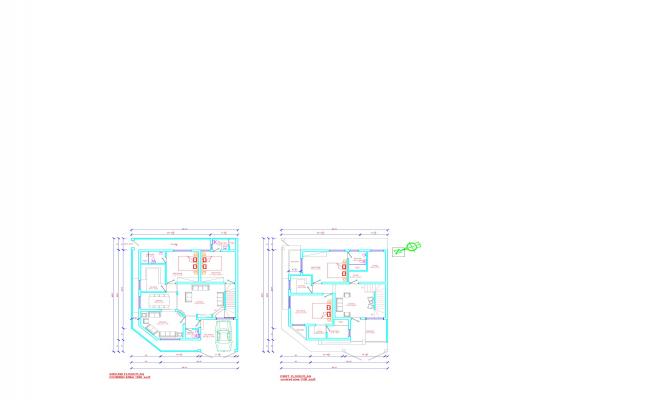 2d house plan