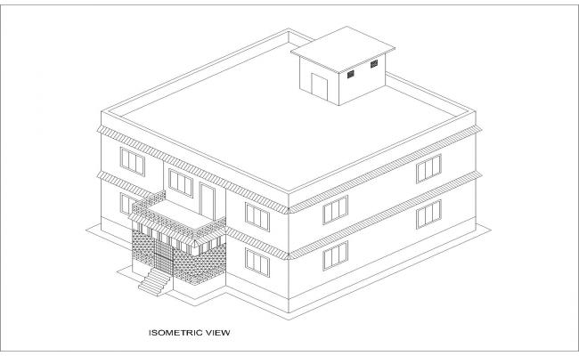 3BSK RCC Home Plan 12Mtr.x12Mtr.