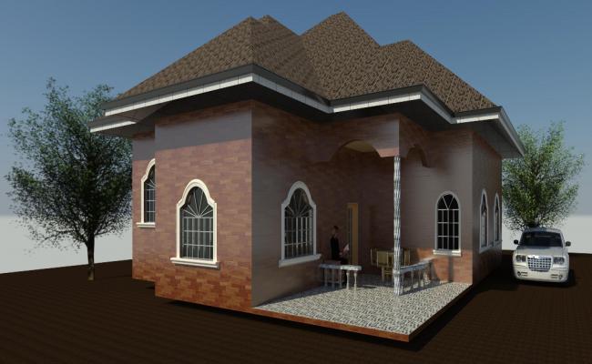 3D HOUSE REVIT
