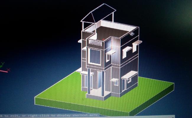 3D indian House 