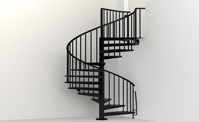 3D spiral staircaise