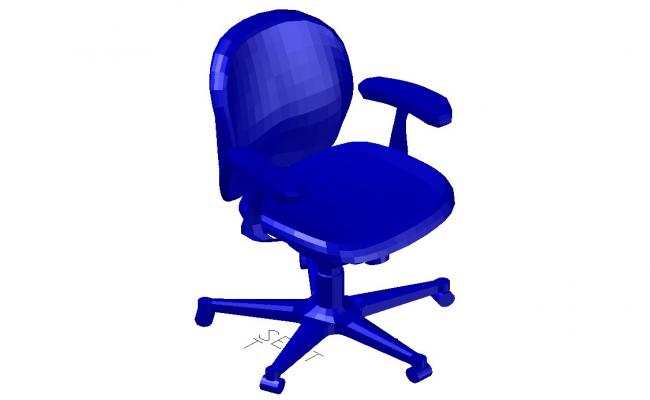 3d Model chair design For DWG File  