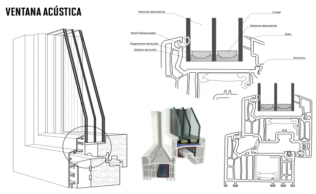 Glass Window Section Drawing Free Download DWG File