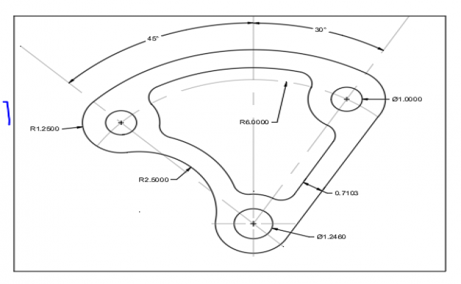 3 nut clamp for CNC Machine