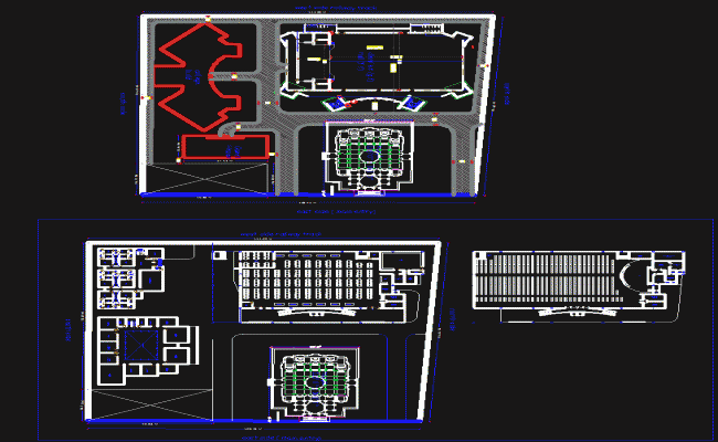 Swaminarayan College CAD Drawings File for Architectural Design
