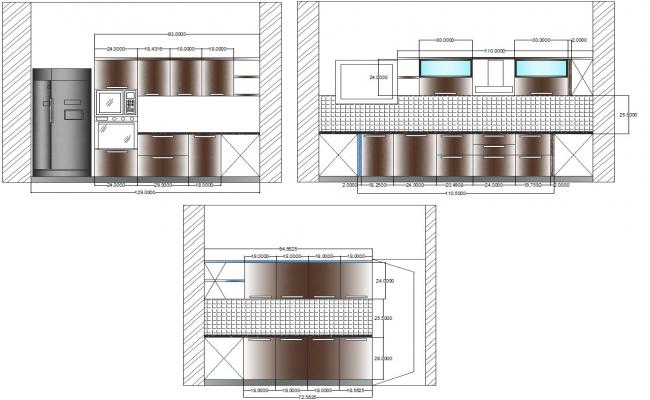 kitchen design in autocad