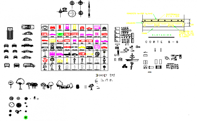 2D CAD Blocks Collection DWG File for Architects and Designers
