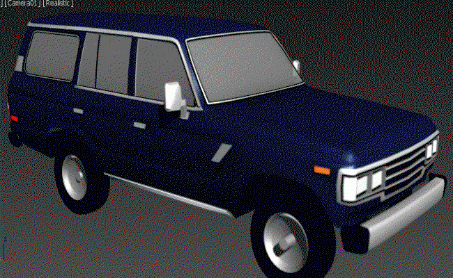 Toyota Land Cruiser AutoCAD DWG Layout File for Car Designers