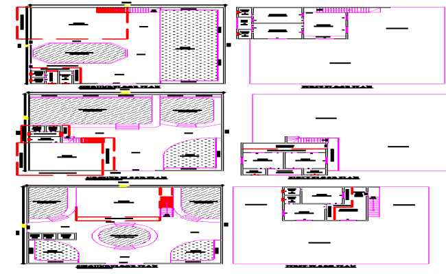 60×60 Layout Plan with Pool, Lawn, Lounge in DWG File