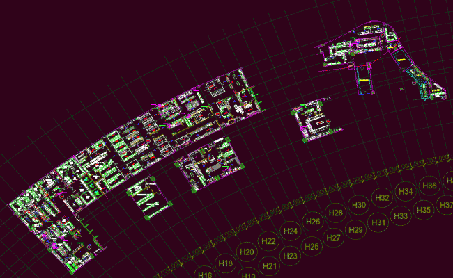 The Mezzanine Hotel AutoCAD File with Complete 2D Design Drawings