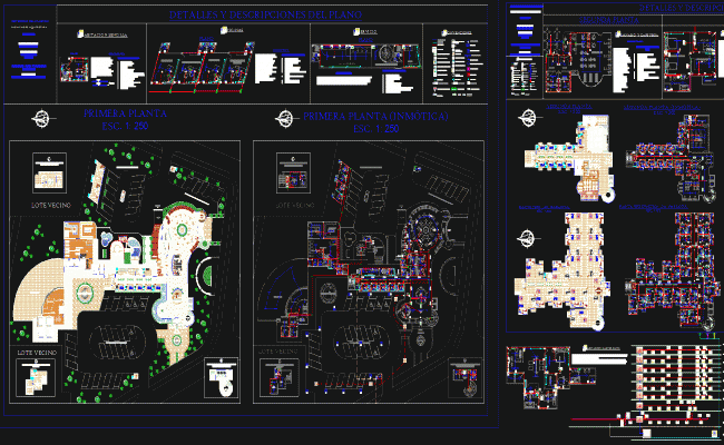 Five Star Hotel Project AutoCAD for Architectural and Interior Design