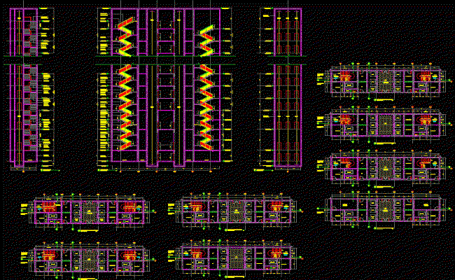 Alterado Hotel AutoCAD Drawings with Floor Plans and Layout Details