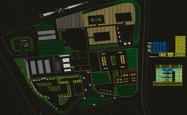 5 Star Hotel AutoCAD File with Detailed Floor Plan and 2D Drawings