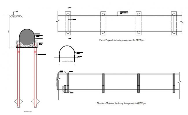 ANCHOR PILE FOR GIP PIPE