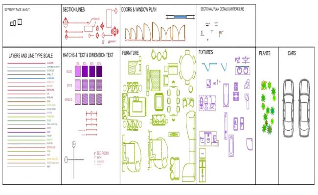 AUTOCAD TEMPLATE