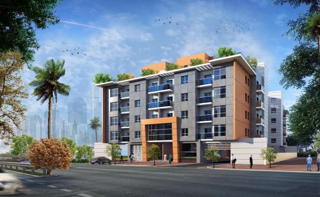 B+G+5+RF Residential Building