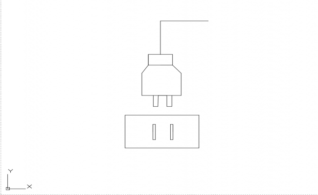 Block-1 GANG POWER OUTLET