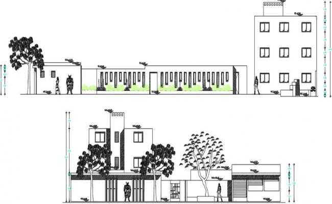 Building section detail