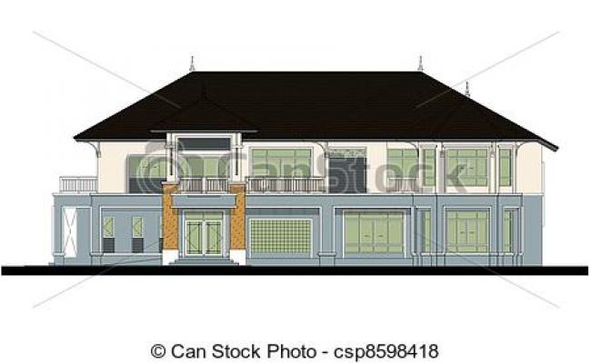 CAD book , free download - East face housing plan
