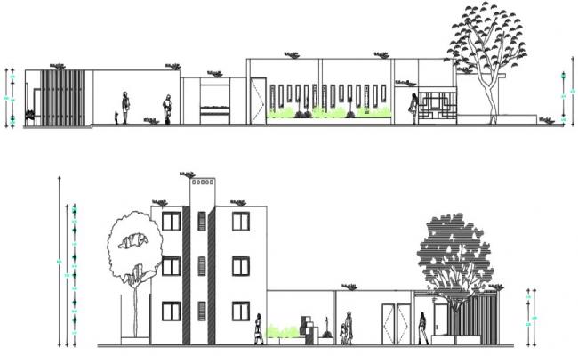 CORPORATE BUILDING SECTION DETAIL