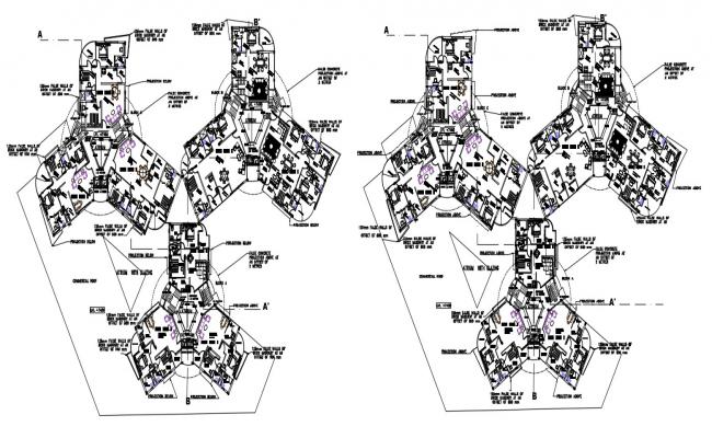 Commercial and Residential Building CAD File