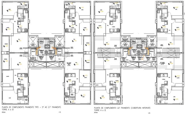 Floor Plan and Conduit Installation DWG on Wooden Board