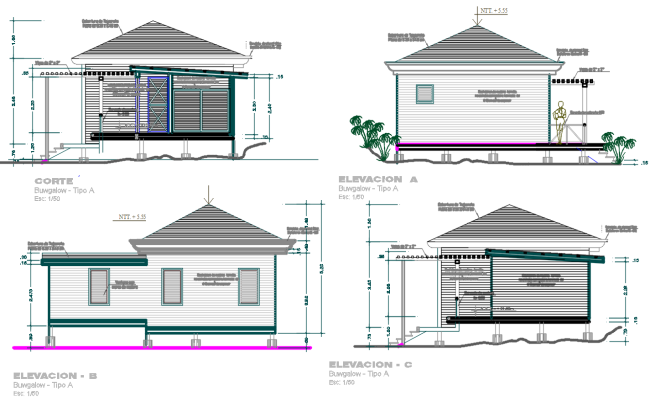 Creating Detailed House  Elevation and Section Drawings
