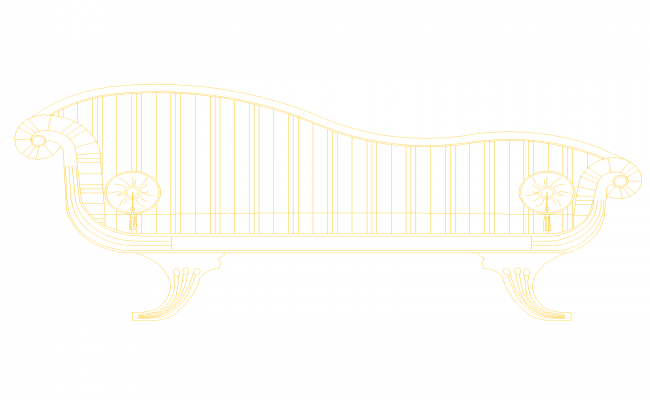 L-Shaped Sofa Plan in DWG File for Interior Layouts