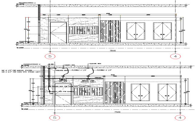 Detail Section of Dectctor Smoke Ceiling type DEG AutoCAD file