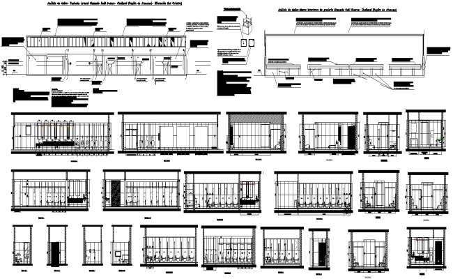 Detailed DWG File of Public Toilet Wall Finishes & Interior – 2D CAD Drawing