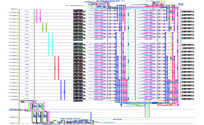 Detailed Electrical Wiring Diagram for Commercial Building