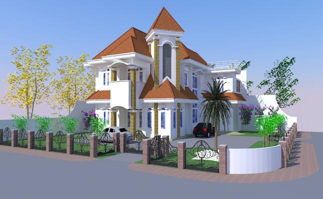 Disain Rumah Tempat Tinggal Type PS-14