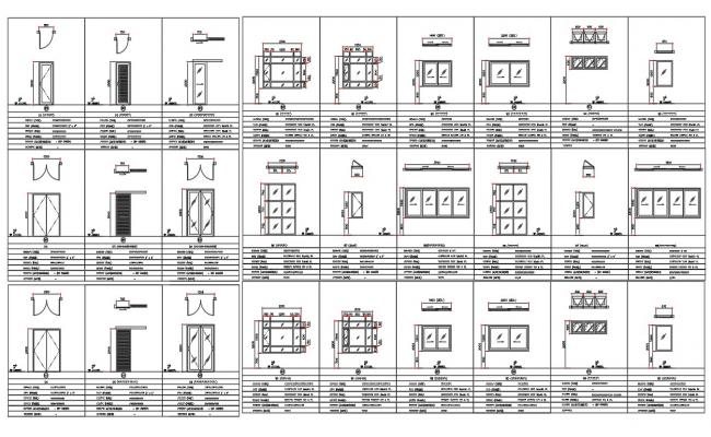 Door & window details