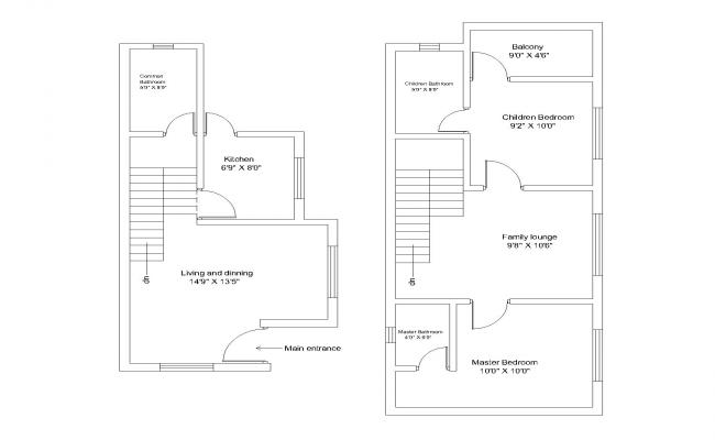 Duplex House Plan