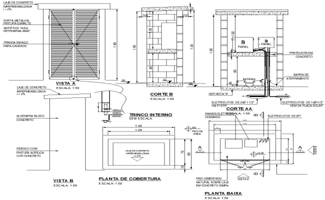 Electric Panel CAD Block Layout Plan in AutoCAD File 