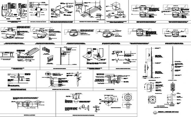 Electrical miscellaneous Auto Cad Drawing