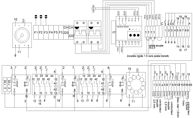 Electrical Schematic Shown Plan in DWG Drawing File